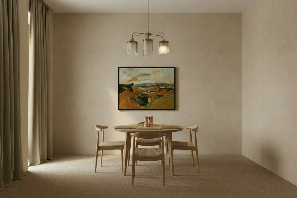 Rough Plaster Wallpaper - Beige (Wide WIdth)