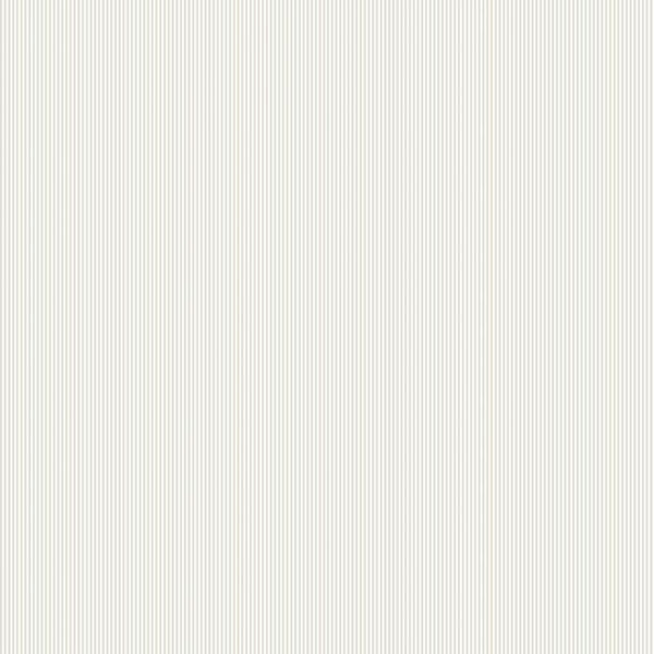 Sample - Arvid Fine Stripe Wallpaper - Beige