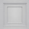 Amara Wood Panel  Vinyl Wallpaper - Soft Silver