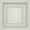 Amara Wood Panel Vinyl Wallpaper - Off White/Silver
