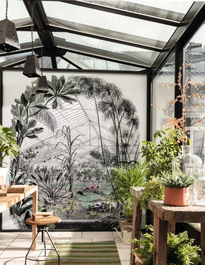 Panoramique Jordin D'Hiver Wallpanel - Multi Colour