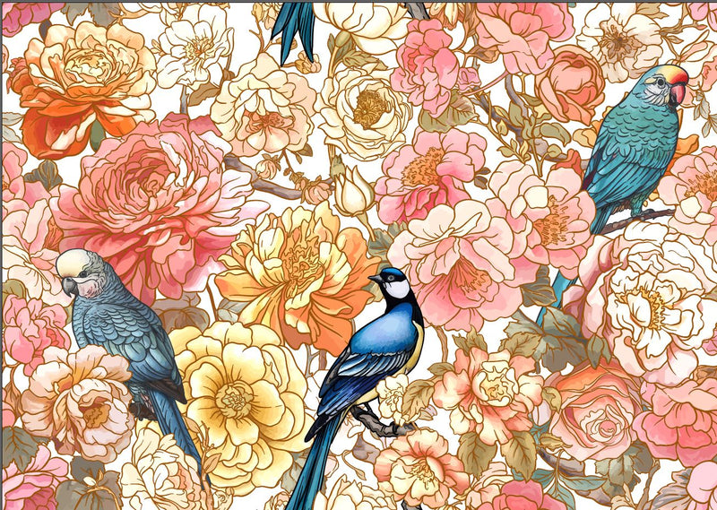 Sample - Budgie Smuggler Mural Wallpaper