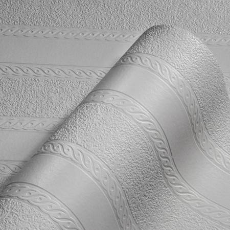 Blarney Marble Stripe Wallpaper - Anaglypta - Paintable