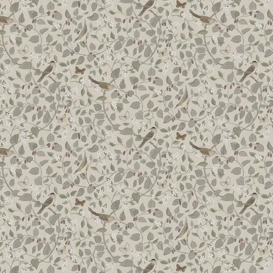 Sangfaglar Wallpaper - Beige