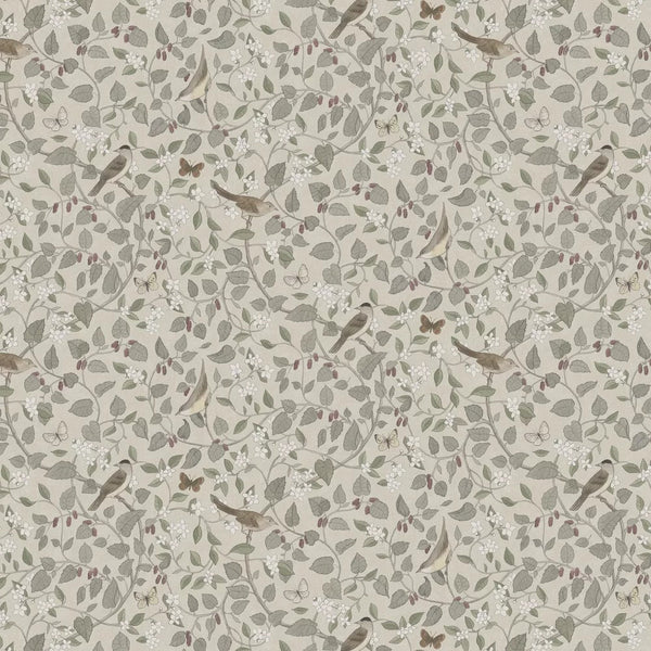 Sample - Sangfaglar Wallpaper - Beige
