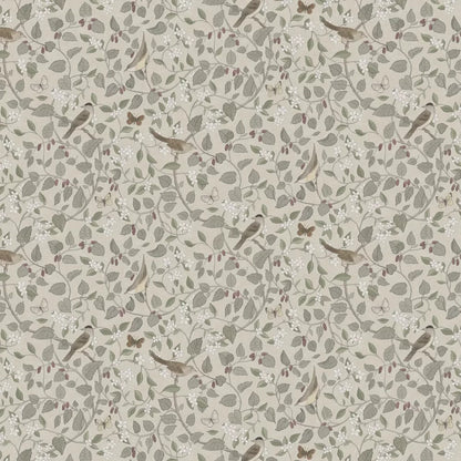 Sample - Sangfaglar Wallpaper - Charcoal