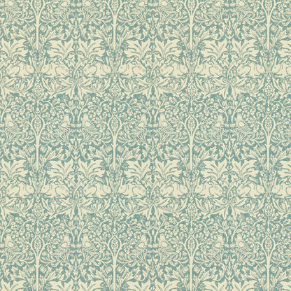 Brer Rabbit by Morris Wallpaper - Slate/Vellum
