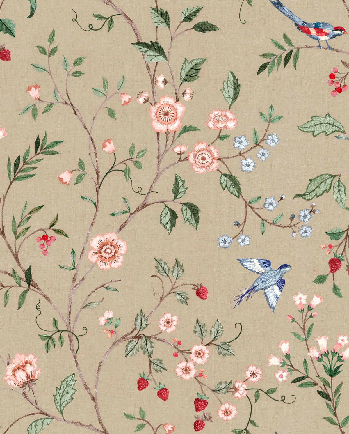 Sample - Bucolic Wallpaper - Jute