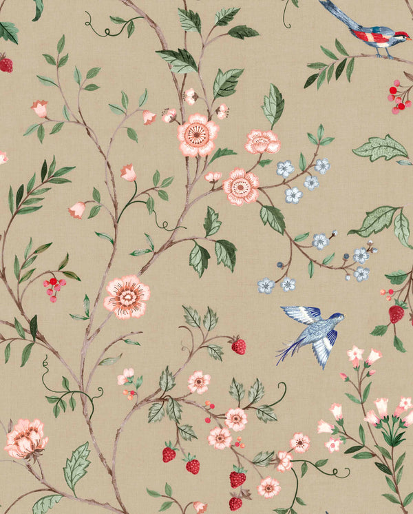 Sample - Bucolic Wallpaper - Jute