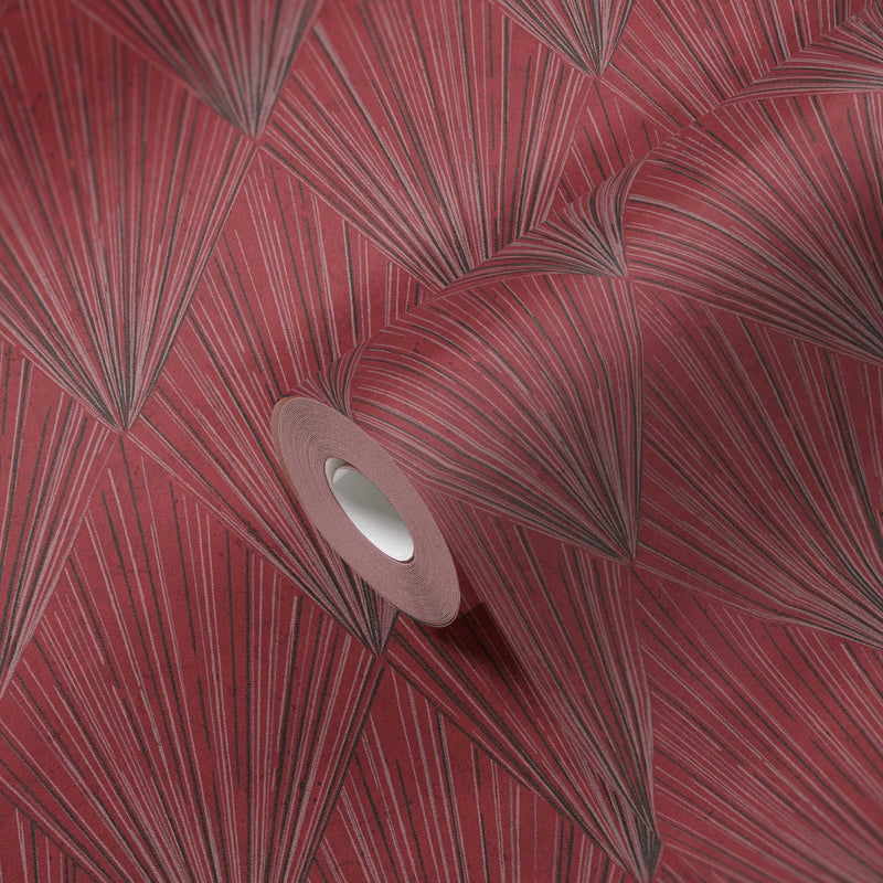 Metallic Moments Wallpaper - Metallic Red