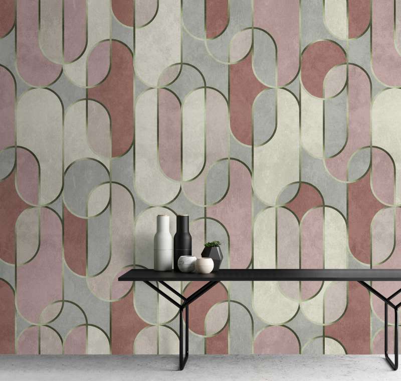 Decovale Ovals Mural (Walls By Patel 3 Collection)