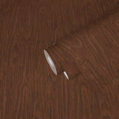Versace Timber Wallpaper - Brown/Orange/Red