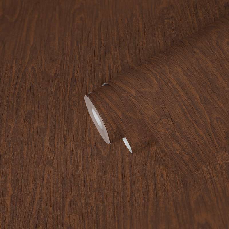 Versace Timber Wallpaper - Brown/Orange/Red