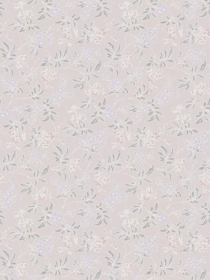 Jasmin - Floral Wallpaper - Pink