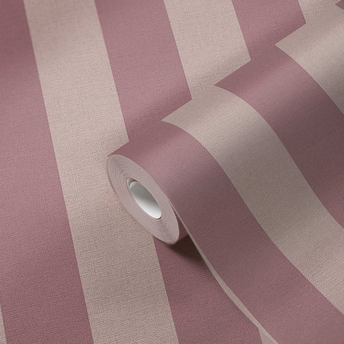 Bold Bands - Stripe Wallpaper - Purple