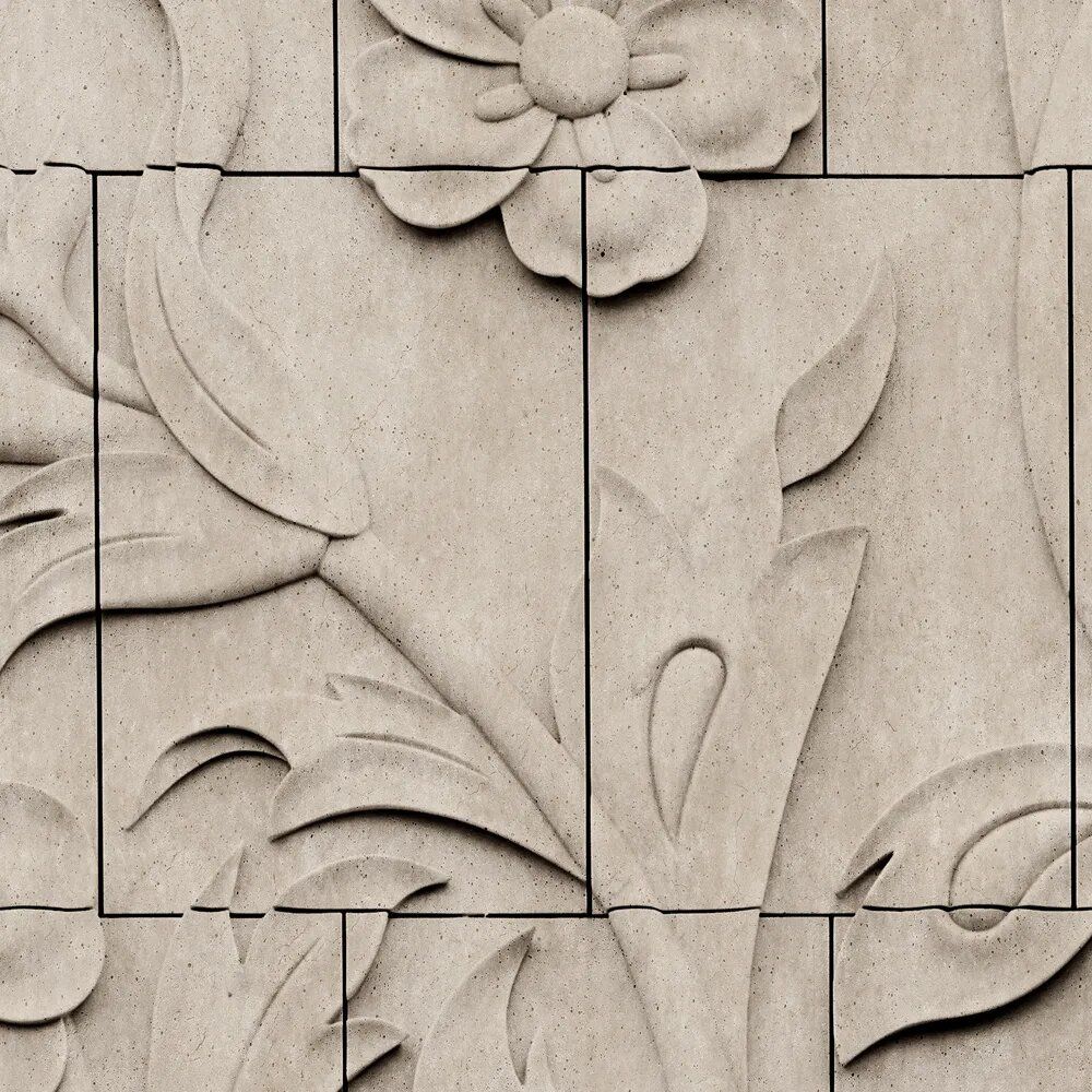 Ornato Mural Custom Sized Wallpaper Mural (per m2)