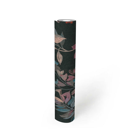 Meadow Whisper - Architects Wallpaper - Multi Black