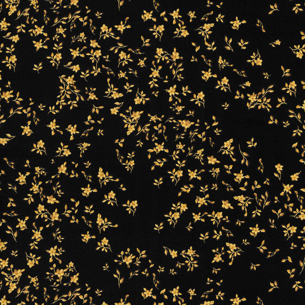 Sample - Versace Fall Wallpaper - Black/Gold