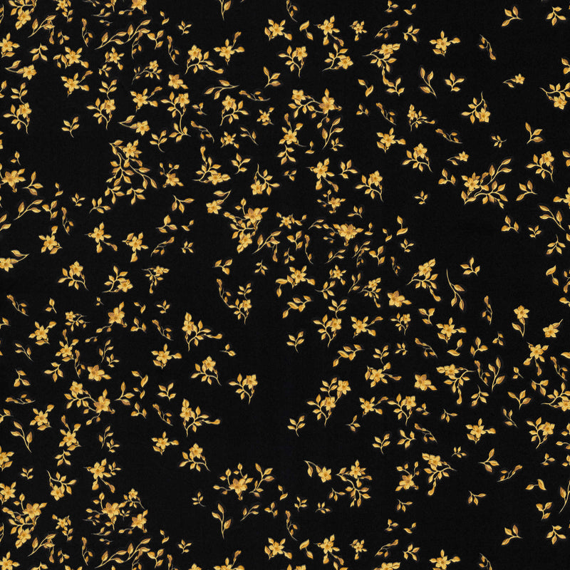 Versace Fall Wallpaper - Black/Gold
