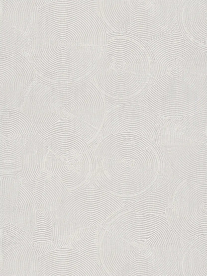 Capetown Clay Wallpaper - Grey + Metallic White