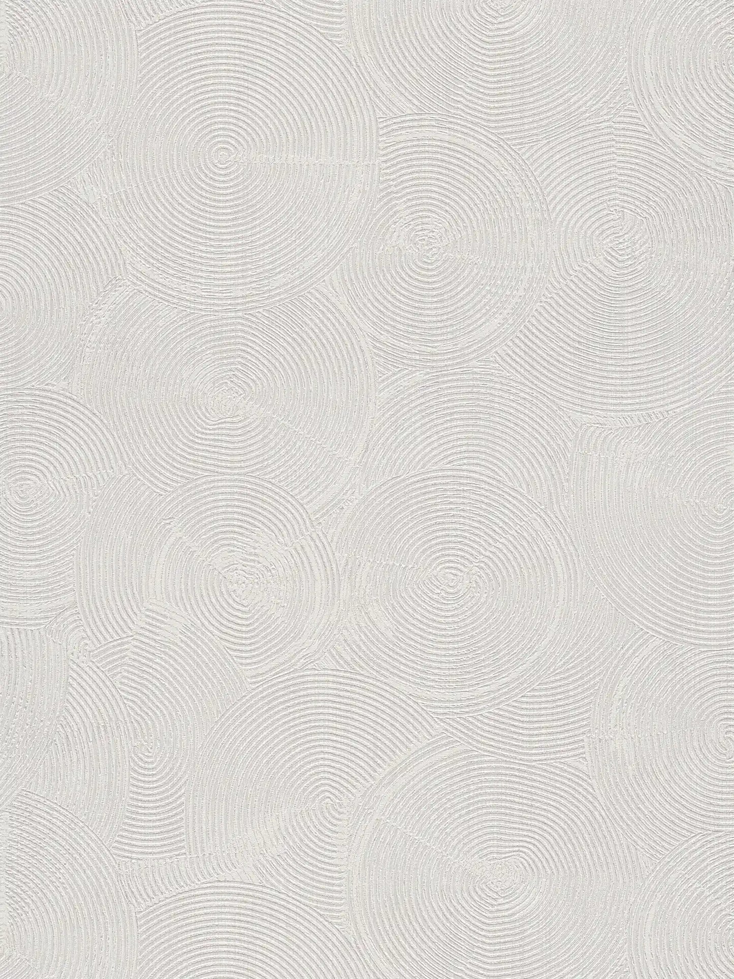 Sample - Capetown Clay Wallpaper - Grey + Metallic White