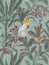 Cockatoo Jungle Wallpaper - Green