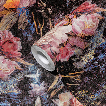 Melody Floral Wallpaper - Multi