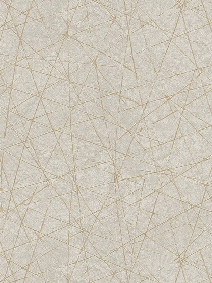Linear Web - Geometric Wallpaper - Pearl