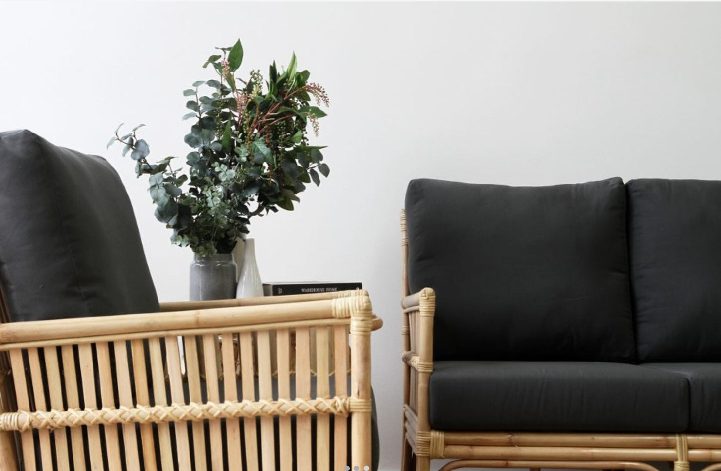 Tribeca Cane 3-Seater Sofa