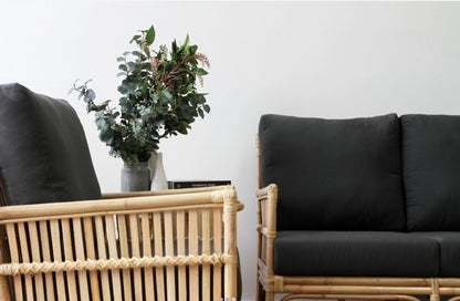 Tribeca Cane 3-Seater Sofa