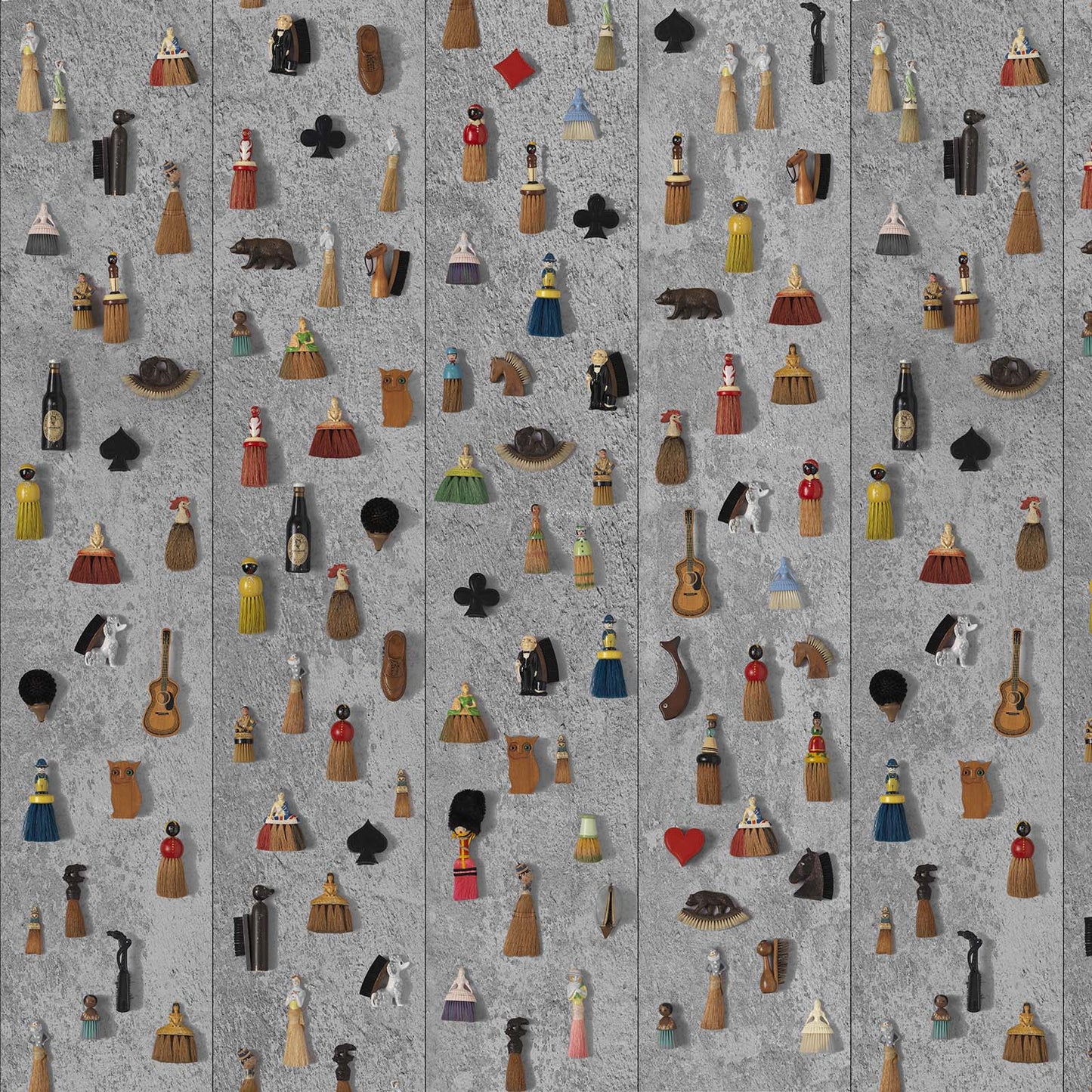 Obsession by Daniel Rozensztroch "Everyday Thing Series" Wallpaper - Brooms