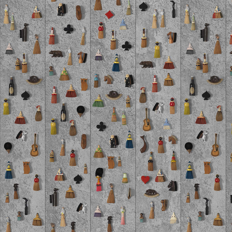 Obsession by Daniel Rozensztroch "Everyday Thing Series" Wallpaper - Brooms