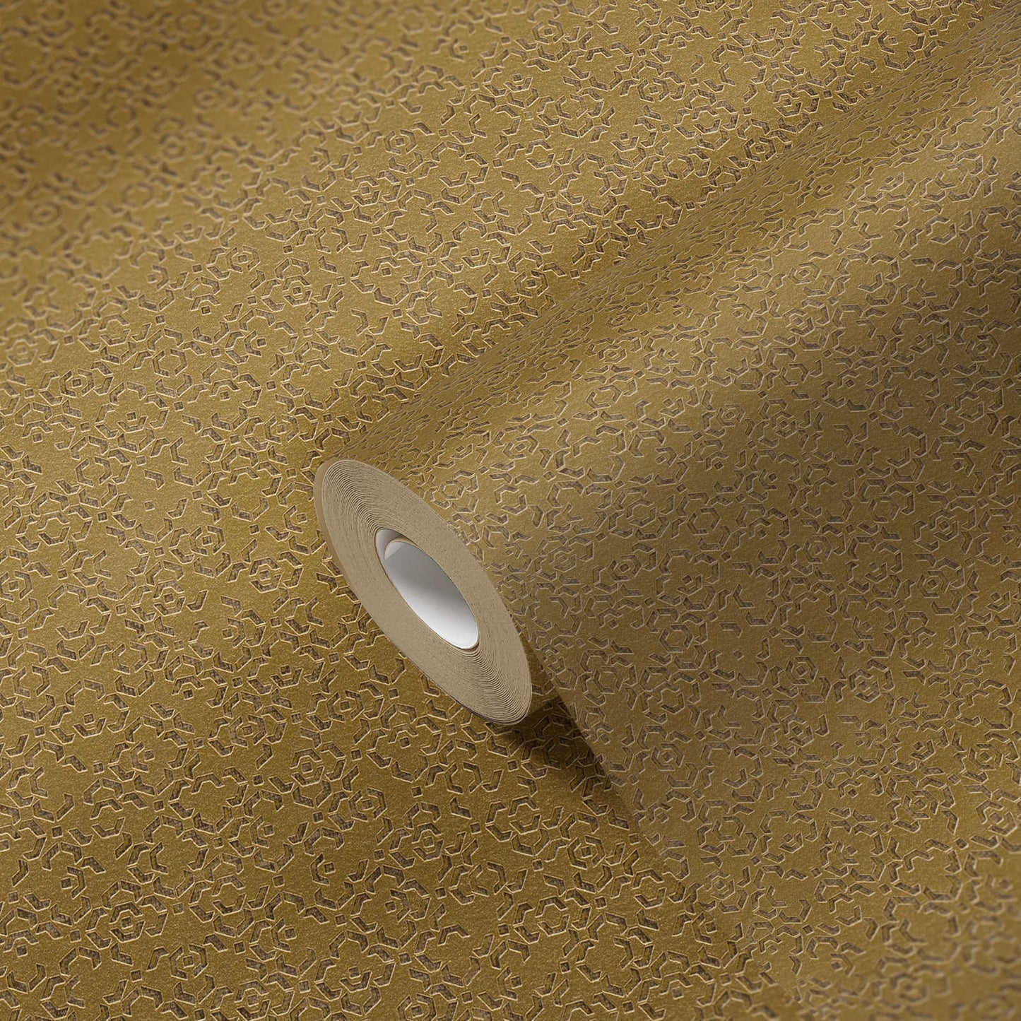 Marrakesh Hall Wallpaper - Metallic Gold