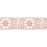 Mosaic Border - Red and White - Self Adhesive