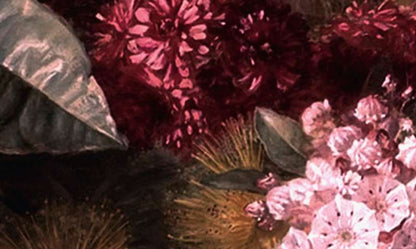 Portrait of Flowers Mural (Walls by Patel Collection)