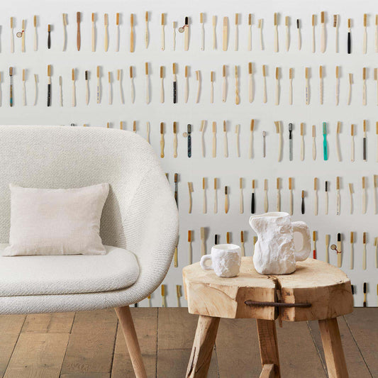 Obsession by Daniel Rozensztroch "Everyday Thing Series" Wallpaper - Tooth brush small