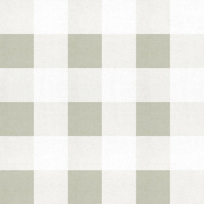 Large Gingham  Wallpaper - Matcha