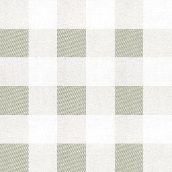 Sample - Large Gingham  Wallpaper - Matcha