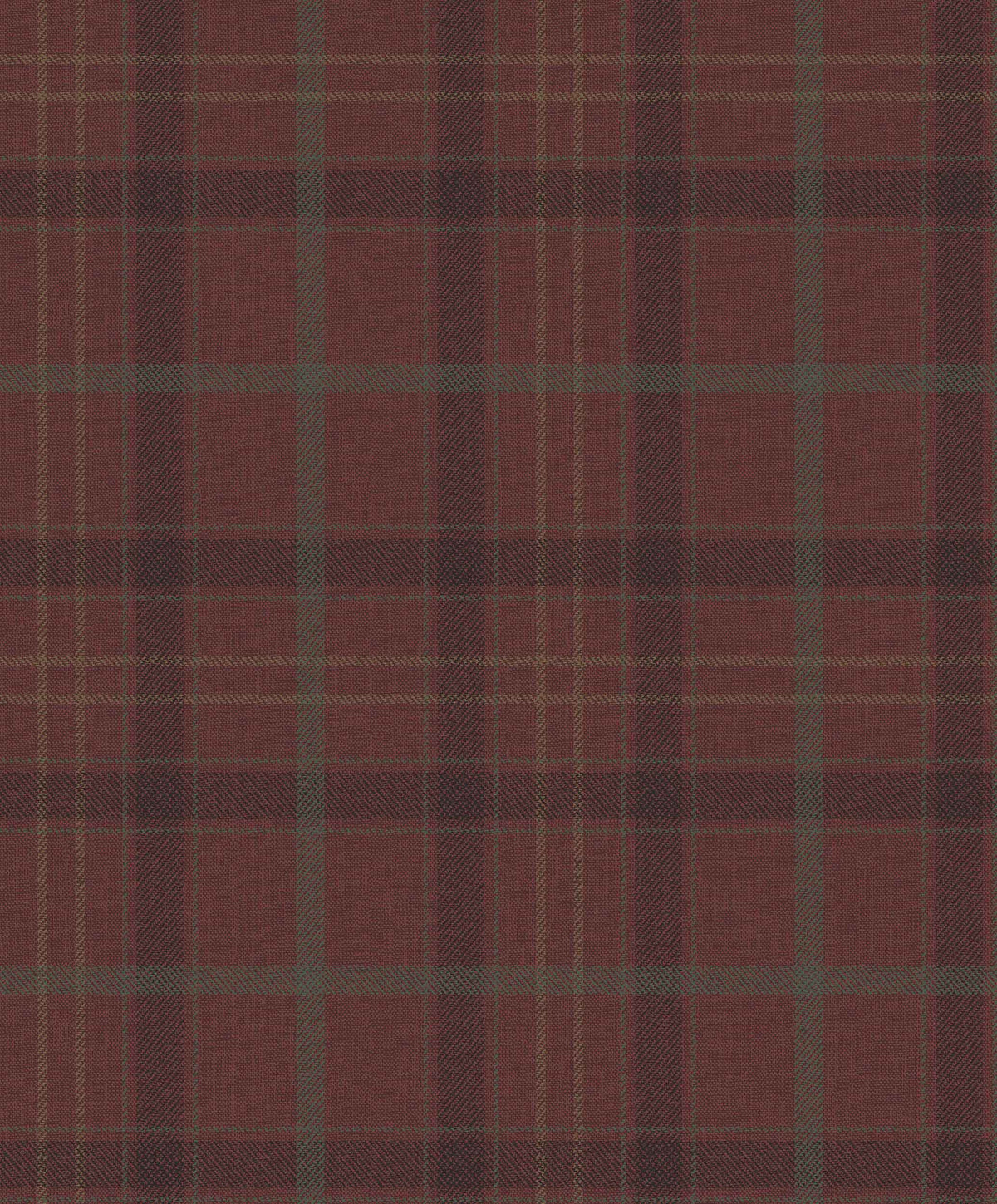 Sample - Check It Out Wallpaper - Burgundy