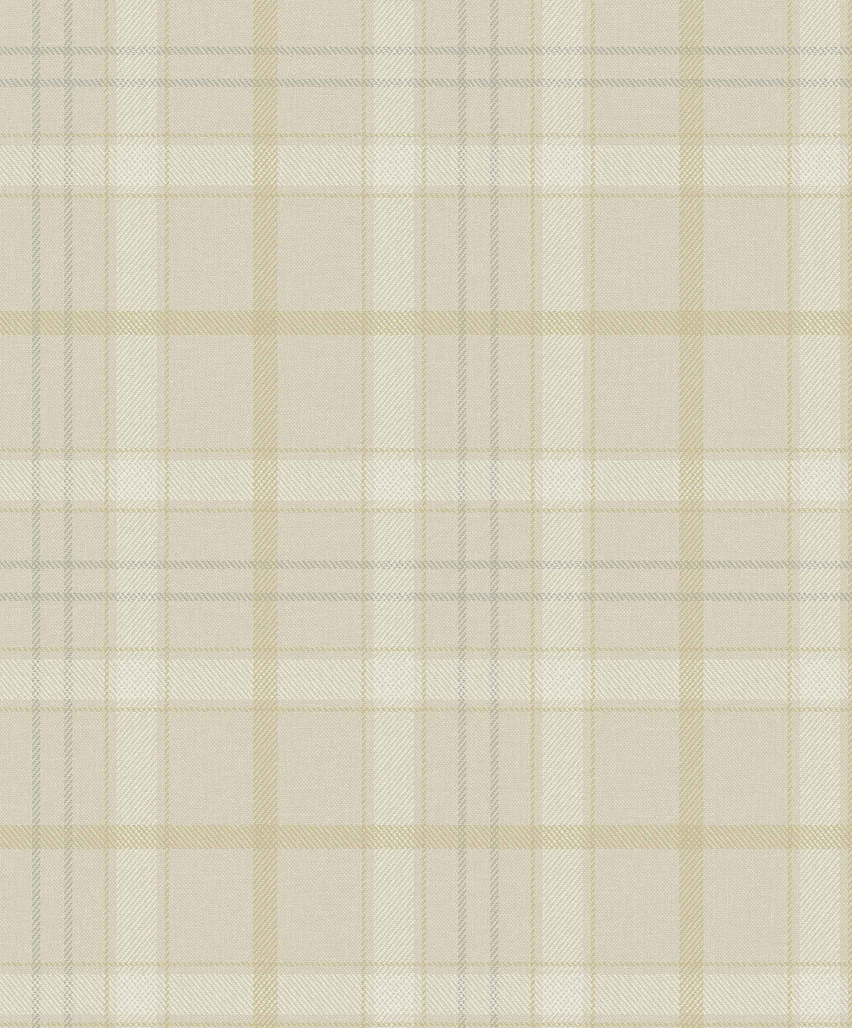 Sample - Check It Out Wallpaper - Ivory