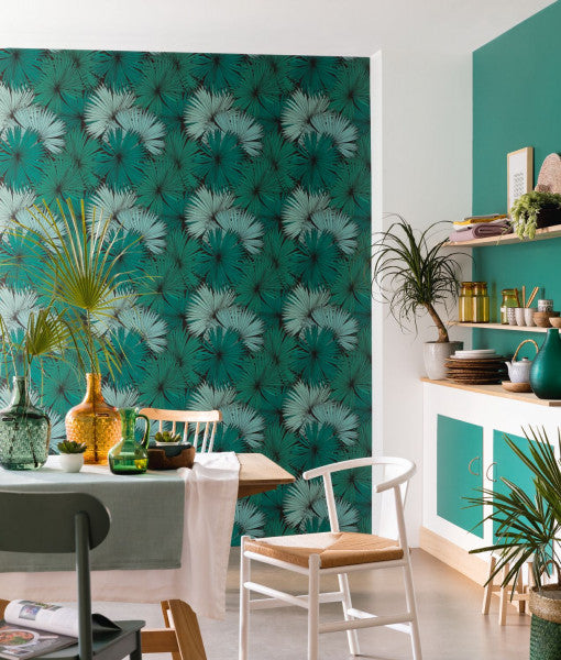 Jungle Coconut Wallpaper (Jungle Collection) - 6 Colours