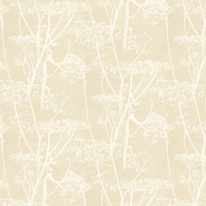 Cow Parsley Wallpaper - Cream/Oatmeal