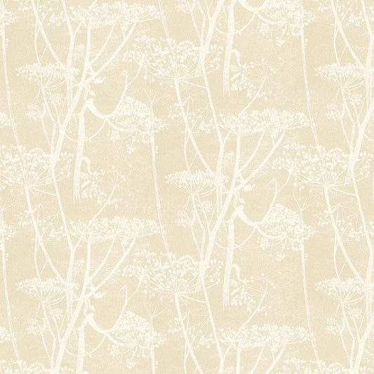 Cow Parsley Wallpaper - Cream/Oatmeal
