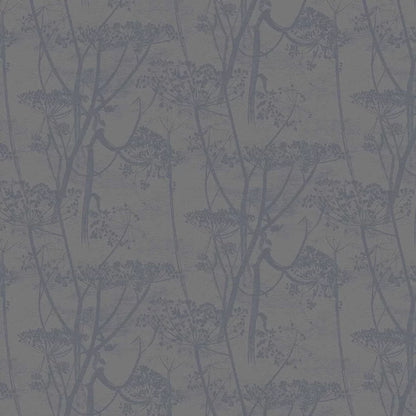 Cow Parsley Wallpaper - Charcoal