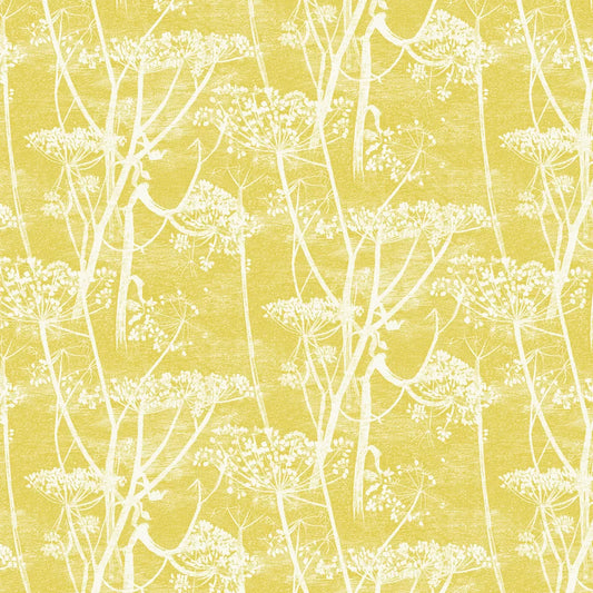 Sample - Cow Parsley Wallpaper - Yellow