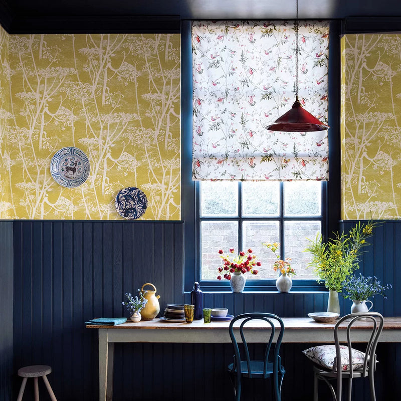 Cow Parsley Wallpaper - Yellow