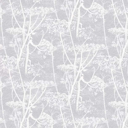 Cow Parsley Wallpaper - Soft Lilac