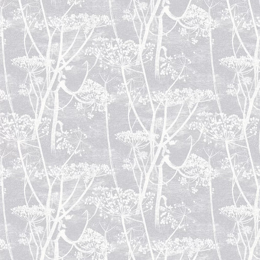 Cow Parsley Wallpaper - Soft Lilac