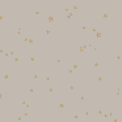 Stars Wallpaper - Cole and Sons - Linen/Gold
