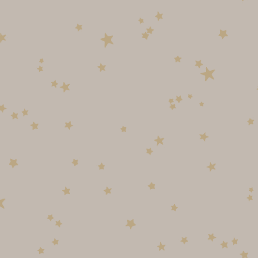 Stars Wallpaper - Cole and Sons - Linen/Gold